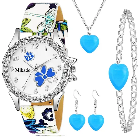Party Wear Alloy Fashionable Watch Combo