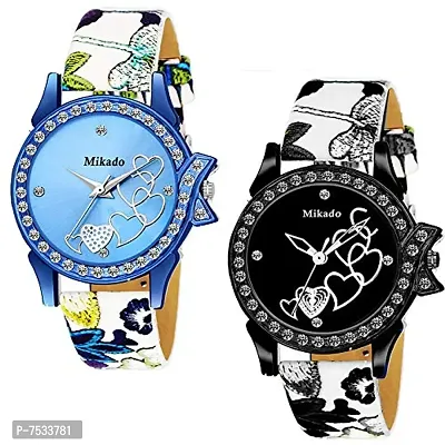 Mikado Magnificent Combo Watches Set for Girls and Women