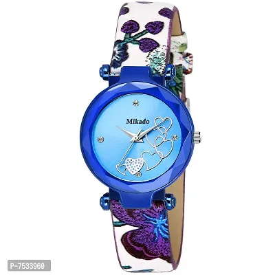 Mikado Blue Core Analog Watch Series for Women and Girls Analog Watch - for Women