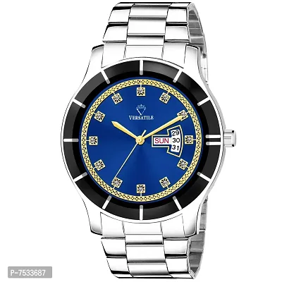 Mikado Fashion Blue DD Watch with Stainless Steel for Men