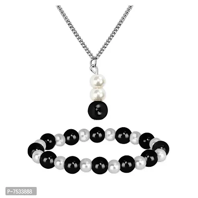 Mikado New Black Berry Fancy Jewelry Set For Women