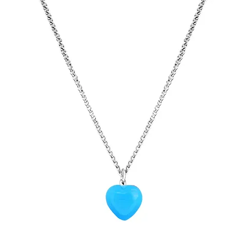 Mikado Classy Heart Pendant For Girls