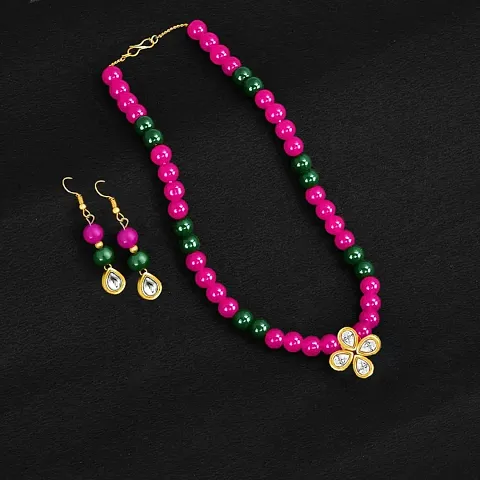 Attractive Pearl Beautiful Women Jewellery set