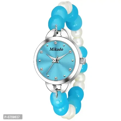 Girls Adjustable Bead strap Watches-thumb0