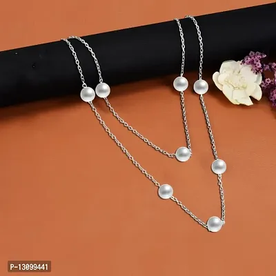Multi Layered Necklace Chain For Women-thumb0