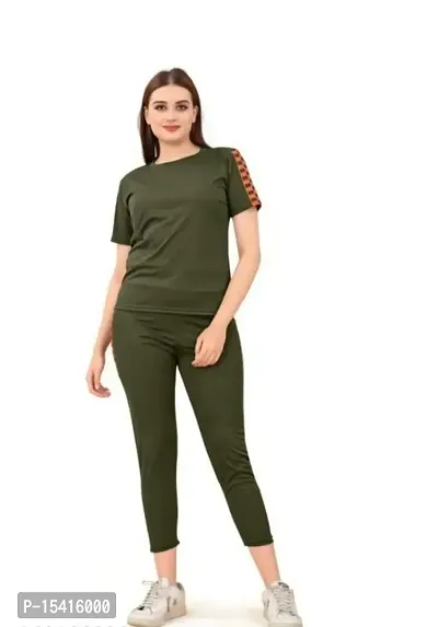 Ocean Drive Stretchable casual T-shirt and Trousers for Women's and Girls