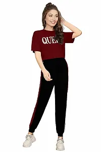 Ocean Drive Stretchable casual T-shirt and Trousers for Women's and Girls-thumb2