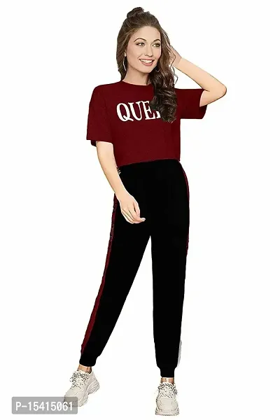 Ocean Drive Stretchable casual T-shirt and Trousers for Women's and Girls-thumb3