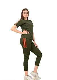 Ocean Drive Stretchable casual T-shirt and Trousers for Women's and Girls-thumb2