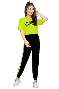 Ocean Drive Stretchable casual T-shirt and Trousers for Women's and Girls-thumb2