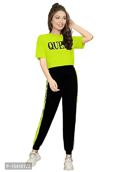 Ocean Drive Stretchable casual T-shirt and Trousers for Women's and Girls-thumb3