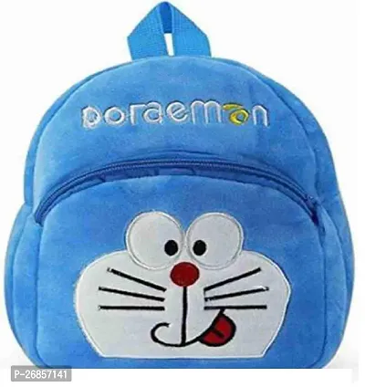 Stylish Blue Doraemon School Bags For Kids Pack Of 1-thumb0
