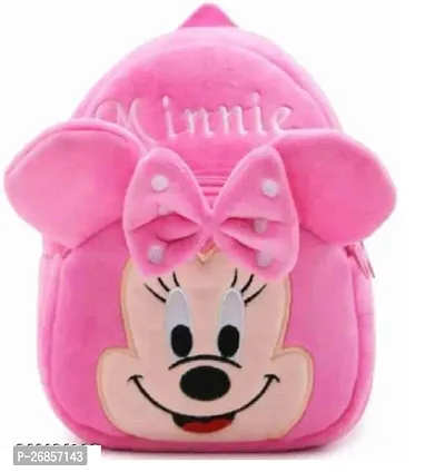 Stylish Pink Mini Mouse School Bags For Kids Pack Of 1-thumb0