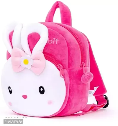 Stylish Pink Cute Cat School Bags For Kids Pack Of 1-thumb0