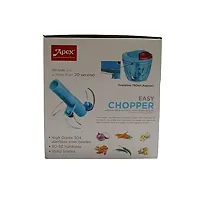 SHREE GANESH Handy and Compact || Chopper with 3 Blades for Effortlessly Chopping || Vegetables and Fruits (Purple)-thumb1