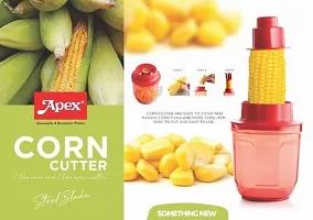 SHREE GANESH Corn Cutter with Unbreakable Material, Plastic Hand & Corn Cutter (Multi)-thumb3