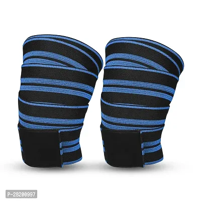 Blue Knee Support Knee Wrap ankle support-thumb0