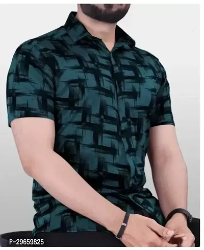 Trendy Cotton Short Sleeves Casual Shirt for Men-thumb0