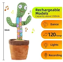 Kids Singing Talking Recording Dancing Cactus Toy-thumb1