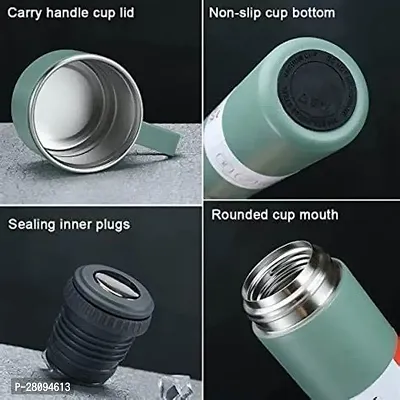 Vacuum Flask Set Stainless Steel Drinking Metal Water Bottle Gift High Quality Vacuum Flask Bottle - 500ml-thumb5