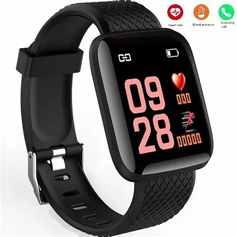 Black Band Smart Watches