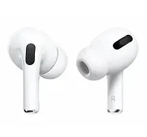 Stylish White Bluetooth Wireless Earphones With Microphone-thumb2