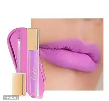 Purple Matte Waterproof Lipstick-thumb0