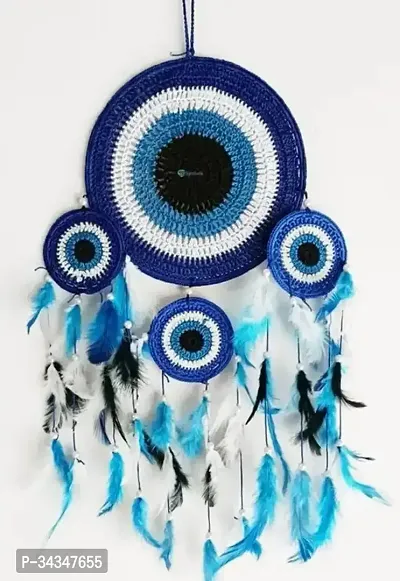 Beautiful Blue Dream Catcher For Wall Decor-thumb0