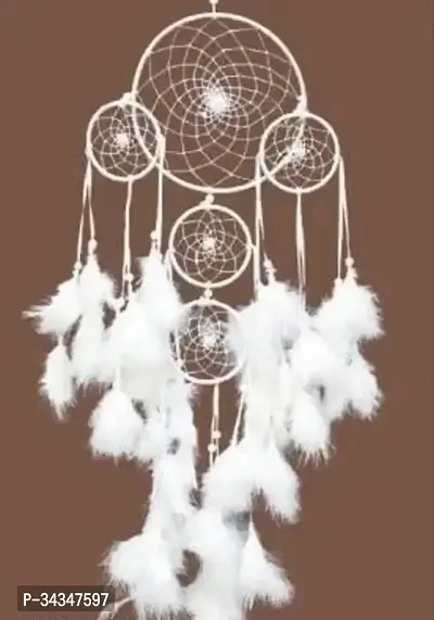 Beautiful White Dream Catcher For Wall Decor-thumb0