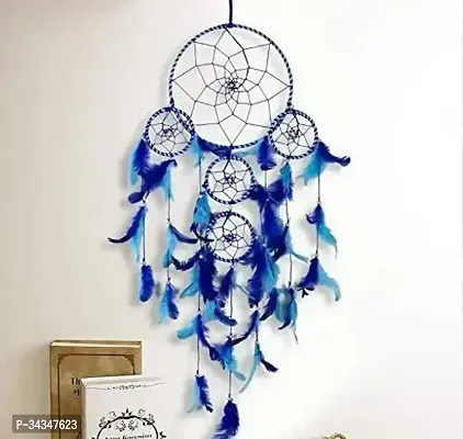 Beautiful Blue Dream Catcher For Wall Decor-thumb0