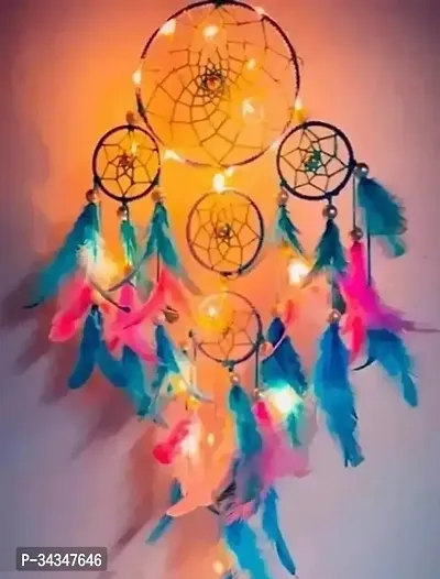 Beautiful Blue Dream Catcher For Wall Decor-thumb0