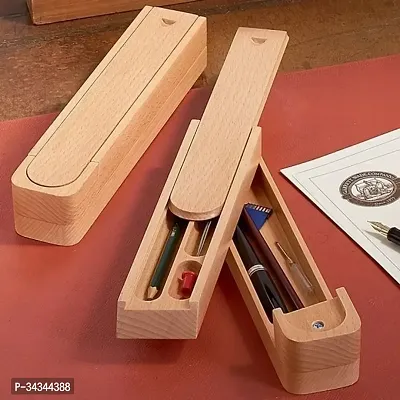 Stylish Woodworking Pen Pencil Box For Kids