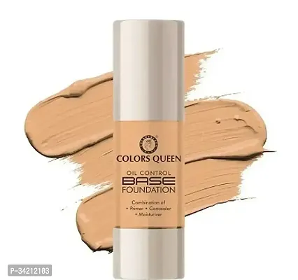 Foundation Combination Of Primer, Concealer And Moisturizer Ivory, 30Ml-thumb0