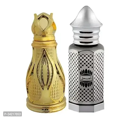 Long Lasting Fragrance Perfume Attar Combo Pack (2 Pcs)-thumb0