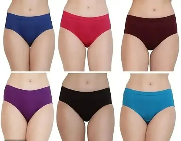 Plus Size Panties for Women | High Waist Panty with Full Coverage Panty/Brief/Hipster| Plus Size