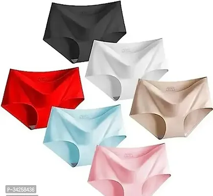 Stylish Cotton Solid Hipster Panty For Women Pack Of 6-thumb0