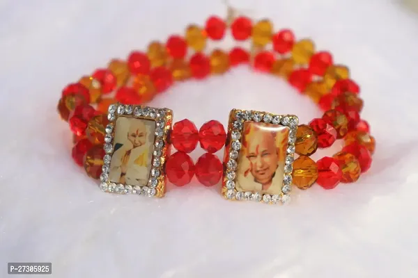Guru Ji Bracelet  Beautifull 2 Swaroop || Guru ji Red Colour Bracelet || Guru ji Blessings || Guru Ji Shukrana-thumb0