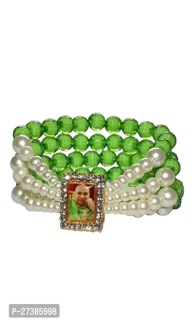 Guru Ji Bracelet Beautiful 4 Layer|| Guru ji Green Colour Bracelet || Guru ji Blessings || Guru Ji Shukrana