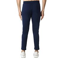 Men Slim Fit Casual Two Side Pockets Plain Polyester Stretchable Jogger Track Pant-thumb1