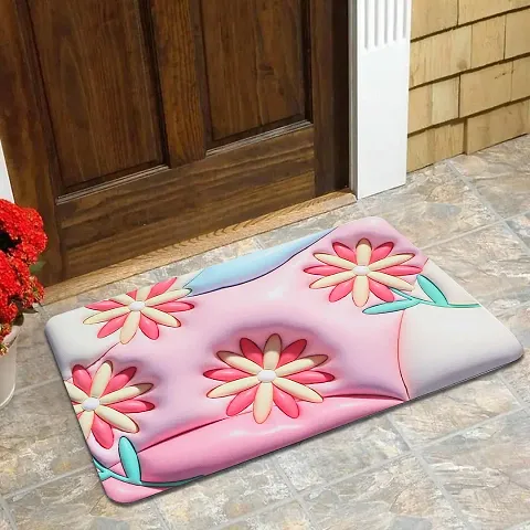 3d Design Anti-Slip Door Bath Mat