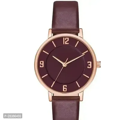 Stylish Brown Watch For Girls And Women, Pack Of 1-thumb0