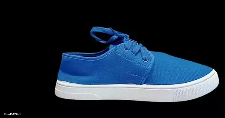 Stylish Blue Mesh Casual Shoe For Men