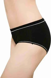 Pack of 3 Women Fency Hipster Multicolor Panty-thumb1