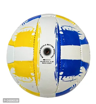 Volleyball (KW) Size-5 with Air pump, 2 Needle Pin Official Size and Weight (Pack of 1) for All Players-thumb4