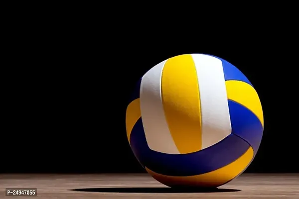 Volleyball with 2 Needle Pin for Indoor/Outdoor/for Men/Women Size - 4 (Multicolour)