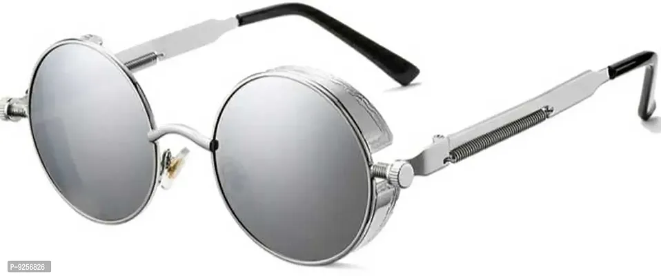 Unisex Metal Body Inspired From Round Sunglass For Boys and Girls