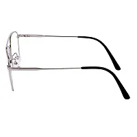 Bluex Blue Cut Computer Glasses Anti Glare and UV Light Blocking Spectacles Square Metal Frame  For Men And Women-thumb2