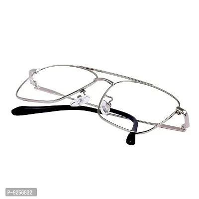 Bluex Blue Cut Computer Glasses Anti Glare and UV Light Blocking Spectacles Square Metal Frame  For Men And Women-thumb5