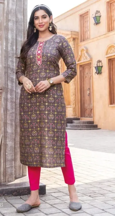 Fancy Rayon Kurti for Women