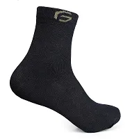 Glamaxy Eco Touch Ankle Socks for Running  Gym, Pack of 6 (Multicolour)-thumb2